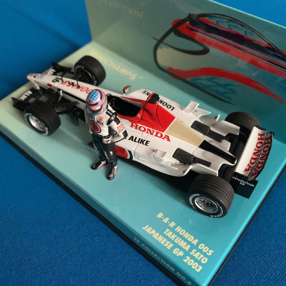 ミニチャンプス TSコレクション NO.6 1/43 BAR ホンダ BAR005 日本GP