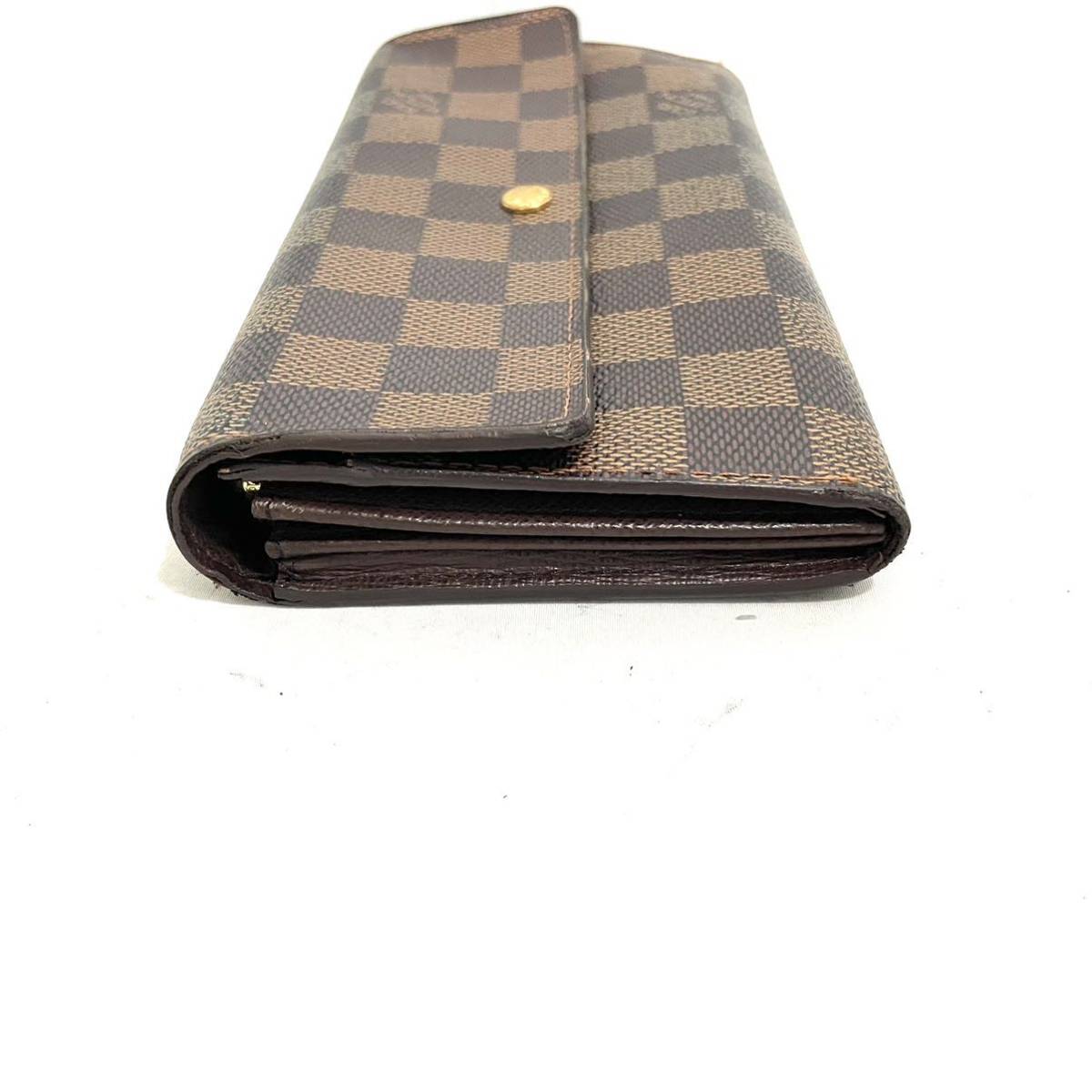 1円 LOUIS VUITTON ルイヴィトン N61734 ダミエ ポルトフォイユ サラ 