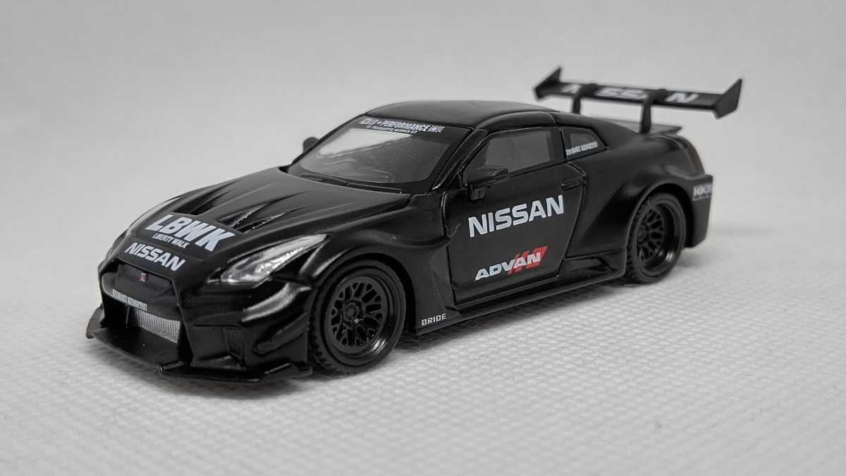 MiniGT 1/64 3台セット LBWK リバティーウォーク ブラック 積載車 LB 