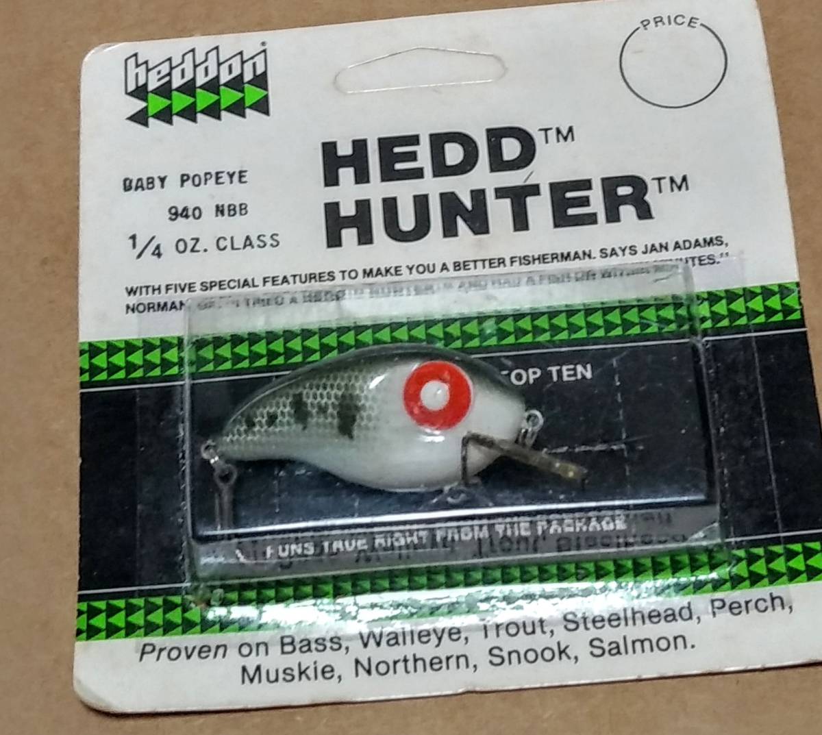 ヘドン HEDDON ヘッドハンター オールド
