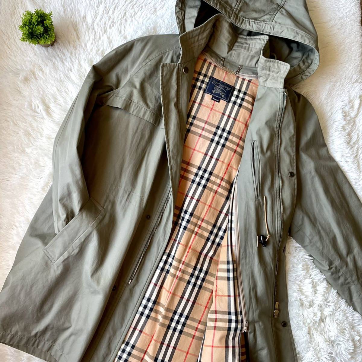1円【ライナー付き】BURBERRY バーバリー バーバリーズノバチェック