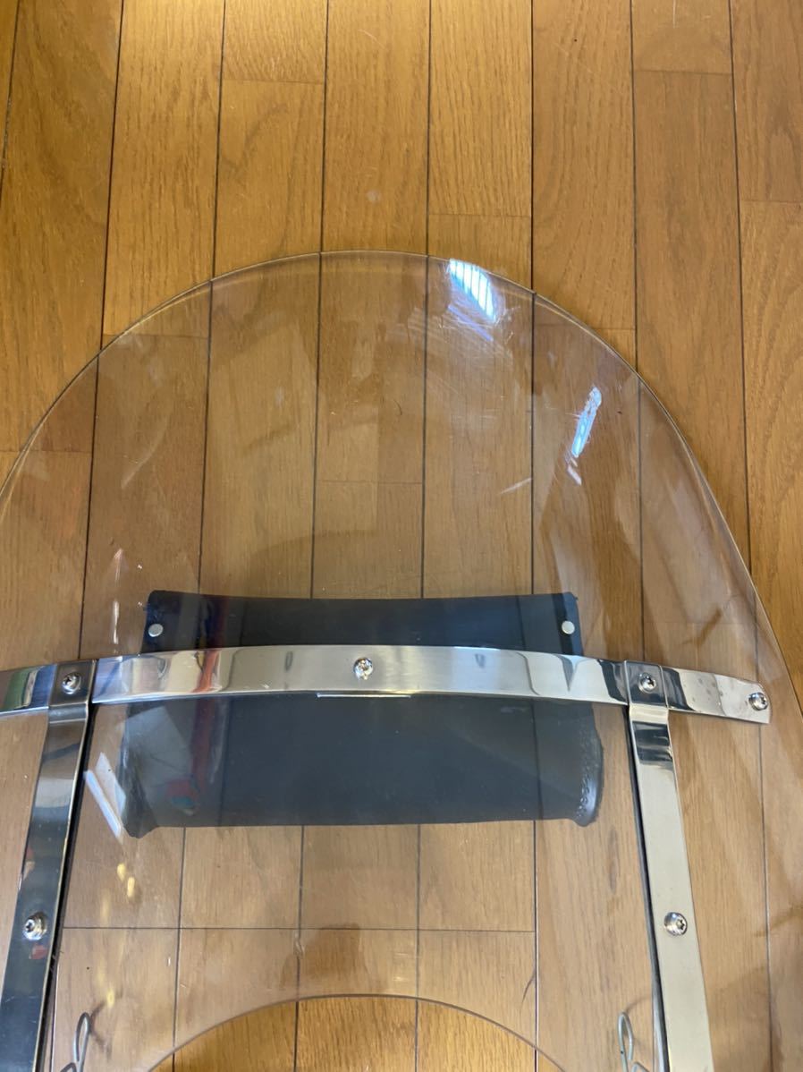 ロードキング FLHR デタッチャブル ハーレー純正ウインドシールド