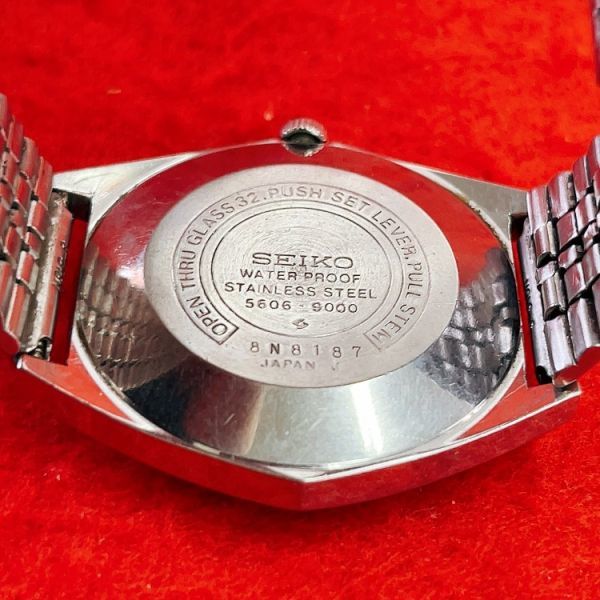 s23173/動品 SEIKO セイコー LORD MATIC 23石 オートマチック 5606
