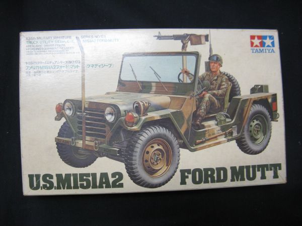 タミヤ 1 35 M151 フォードマット ケネディジープ 戦車 軍用車両 売買されたオークション情報 Yahooの商品情報をアーカイブ公開 オークファン Aucfan Com