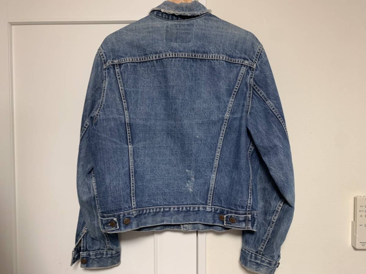 リーバイス 557 3rd サード ビンテージ ビックE デニムジャケット G 