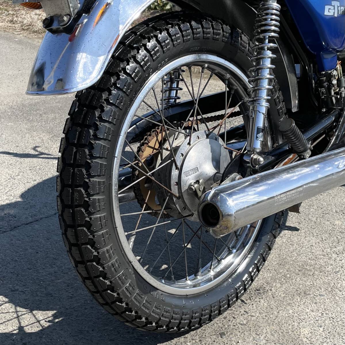 GT125 書類付き レストアベース 超希少 旧車 スズキ 検）GT SS RV RZ
