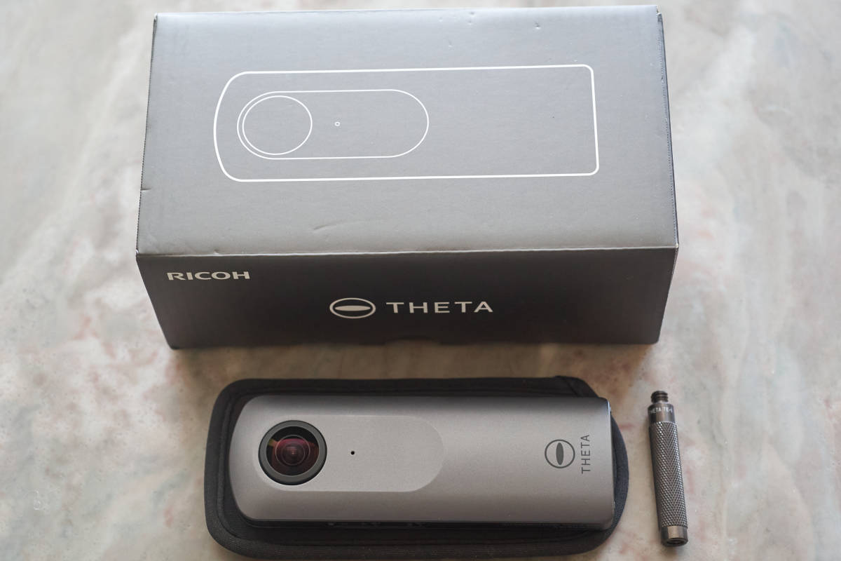 RICOH THETA V 4K対応 360°写真・動画 交換品！エクステンションアダプター TE-1付_1