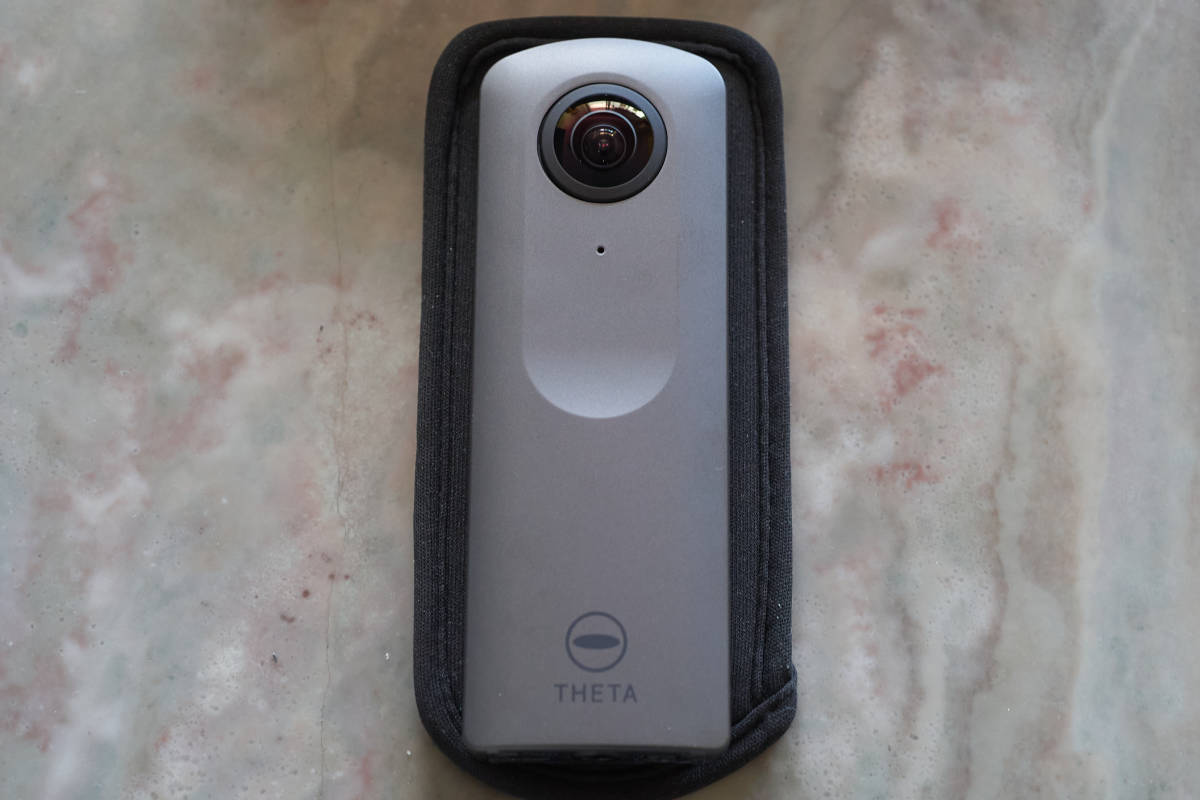 RICOH THETA V 4K対応 360°写真・動画 交換品！エクステンションアダプター TE-1付_2
