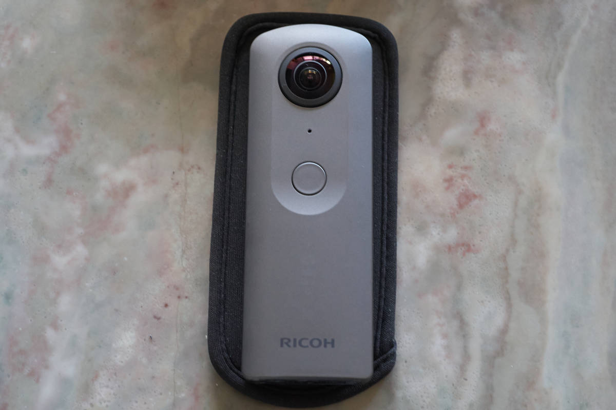 RICOH THETA V 4K対応 360°写真・動画 交換品！エクステンションアダプター TE-1付_3