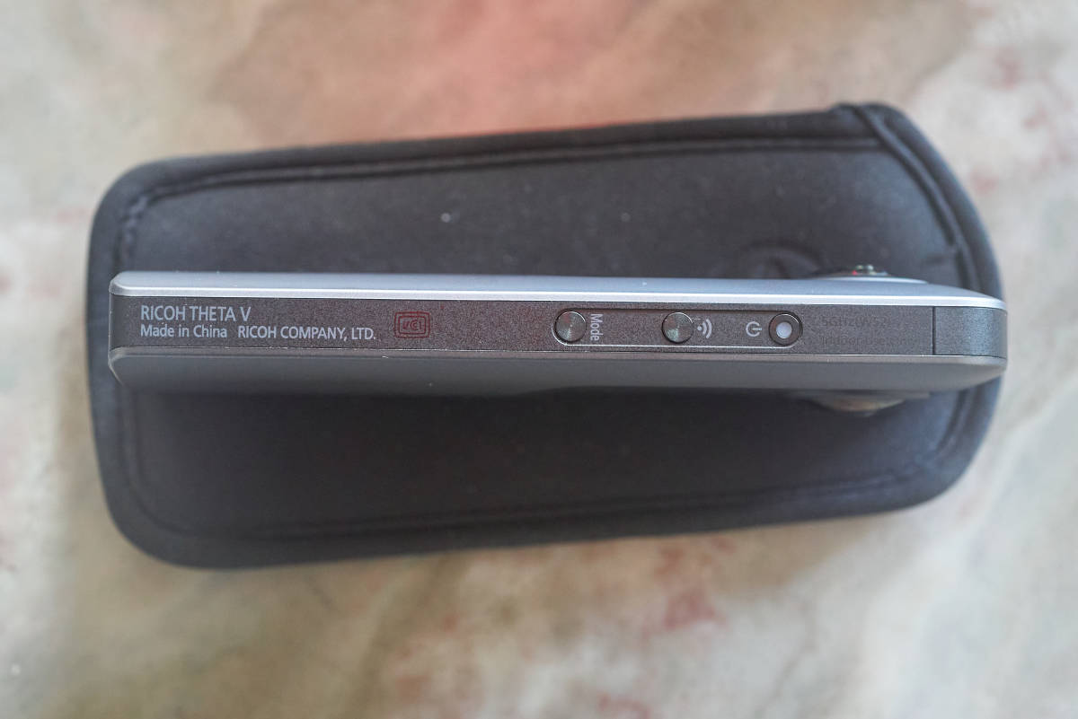 RICOH THETA V 4K対応 360°写真・動画 交換品！エクステンションアダプター TE-1付_4