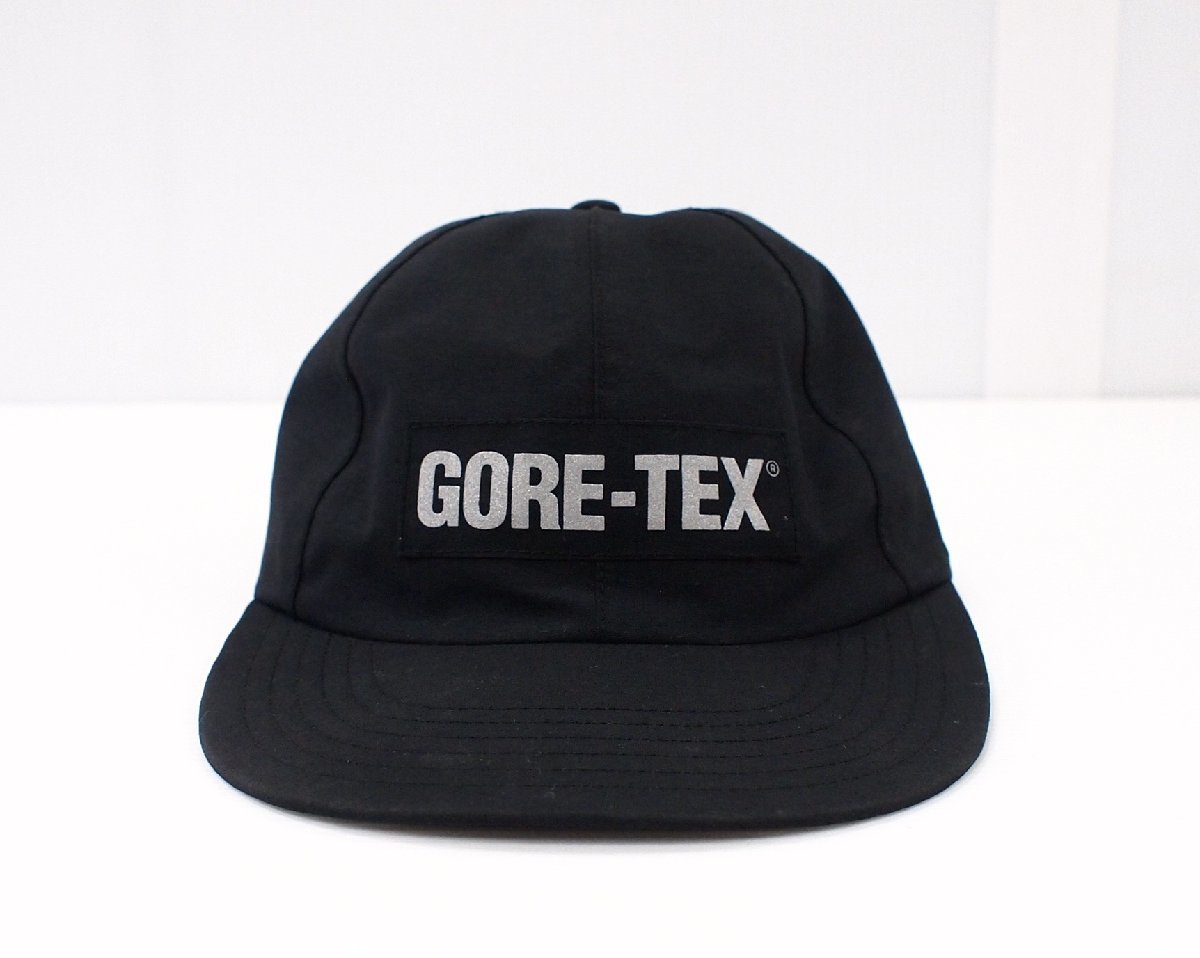 Supreme×GORE-TEX ゴアテックス キャップ 6-PANEL CAP ブラック 【公式