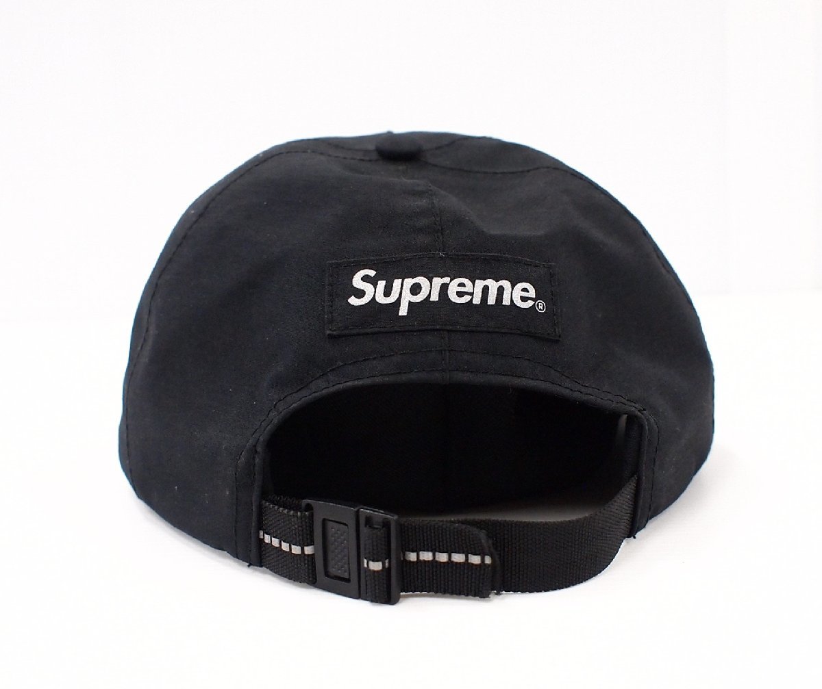 Supreme×GORE-TEX ゴアテックス キャップ 6-PANEL CAP ブラック 【公式