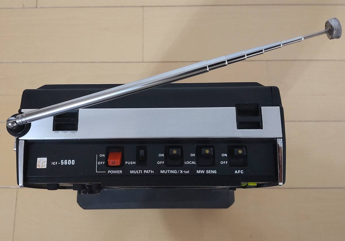 昭和BCLラジオ】SONY ICF-5600 スカイセンサー 高照度青色LED化 取扱