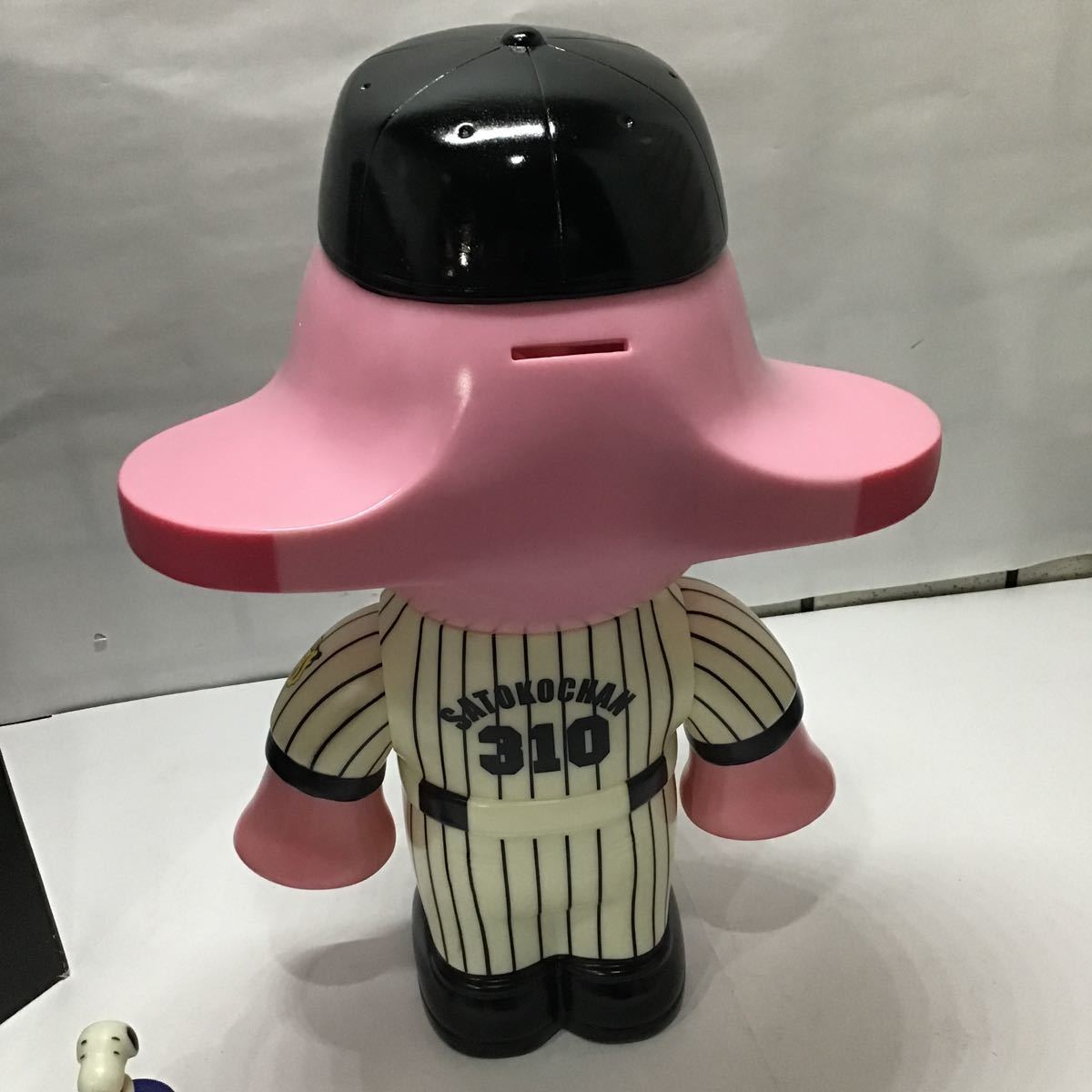 1円スタート】サトコちゃん 阪神タイガース レア 限定品 コインバンク 