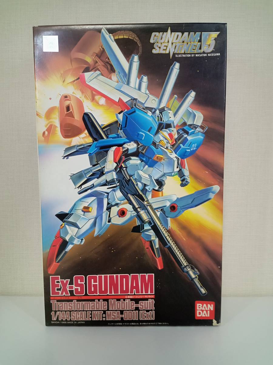 未組立)(未開封)バンダイ ガンダムセンチネル 旧1/144 Ex-Sガンダム＆B 
