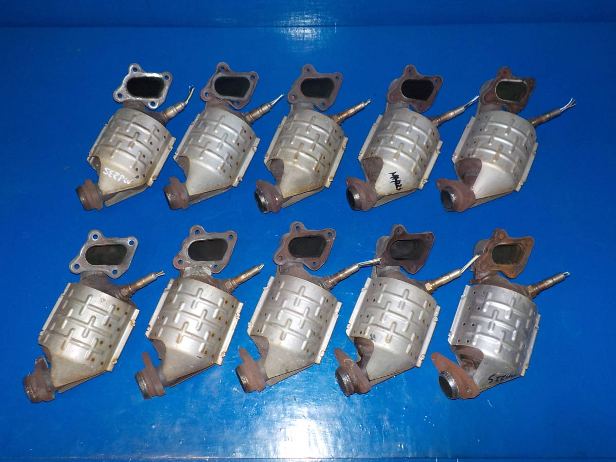  ワゴンR MH21S MH22S MK21S MJ23S K6AT K6A ターボ 純正 触媒 キャタライザー コンバーター 10個セット 検索：ロジウム 22000313三E902(触媒、エキマニ、フロントパイプ)｜売買されたオークション情報、yah スズキ用