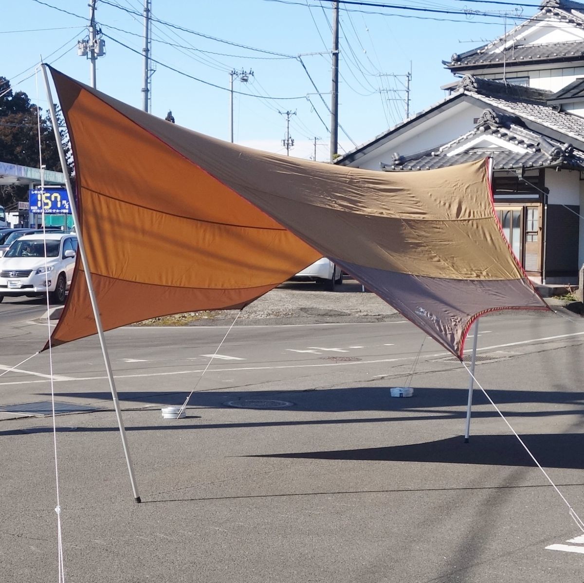アウトドア 【美品】 snowpeakスノーピーク HDタープシールド TP-761 