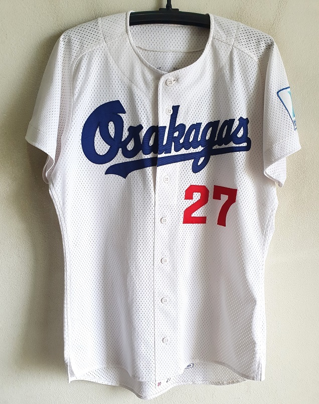 ヤクルトスワローズ 秦 真司 88年 実使用ユニフォーム＃ グランド