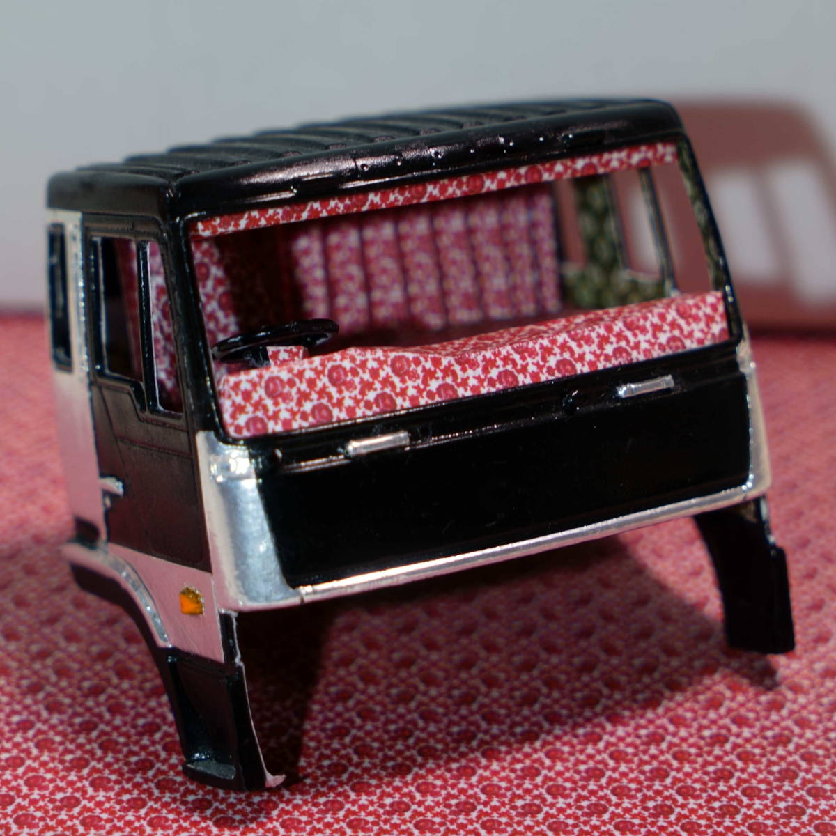 デコトラプラモデル作製用金華山シール花柄(E) A4サイズ2枚セット 