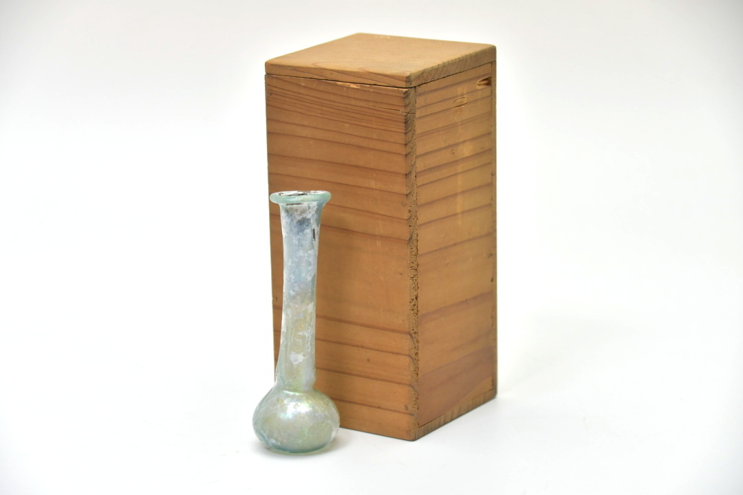 ローマンガラス　香油瓶 ローマンガラス 香油瓶 ローマ時代 香油瓶 ローマンガラス