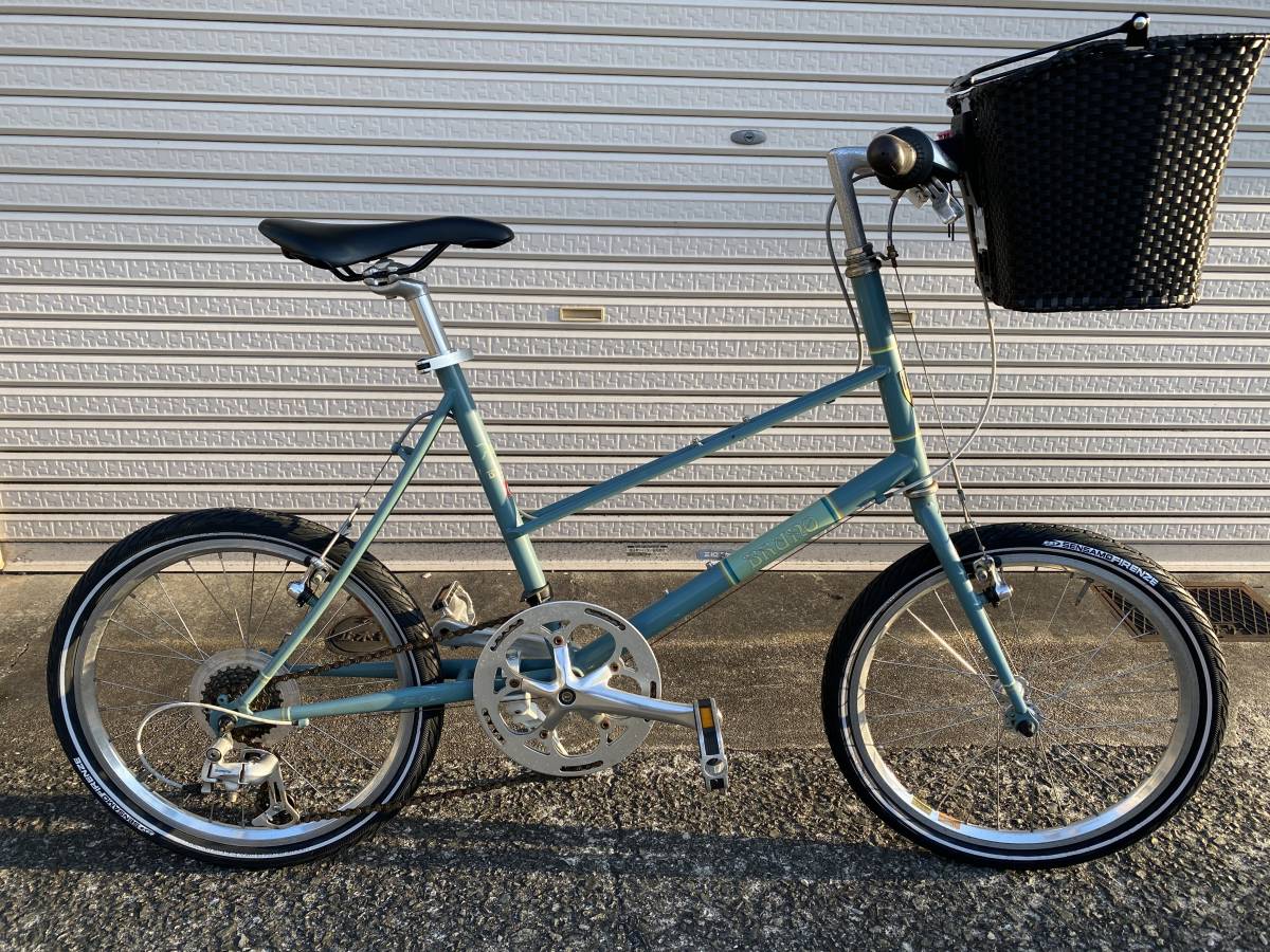 中古品】BRUNO ブルーノ ミニベロ 20インチ 1×8速 ※引取り可能(神戸市 