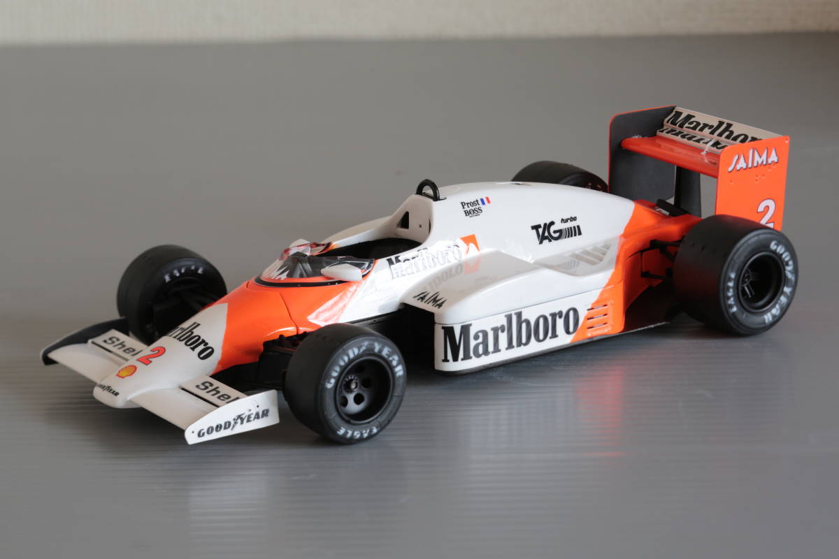 アオシマ BEEMAX 1/20 マクラーレン MP4/2B A プロスト 完成品の入札 