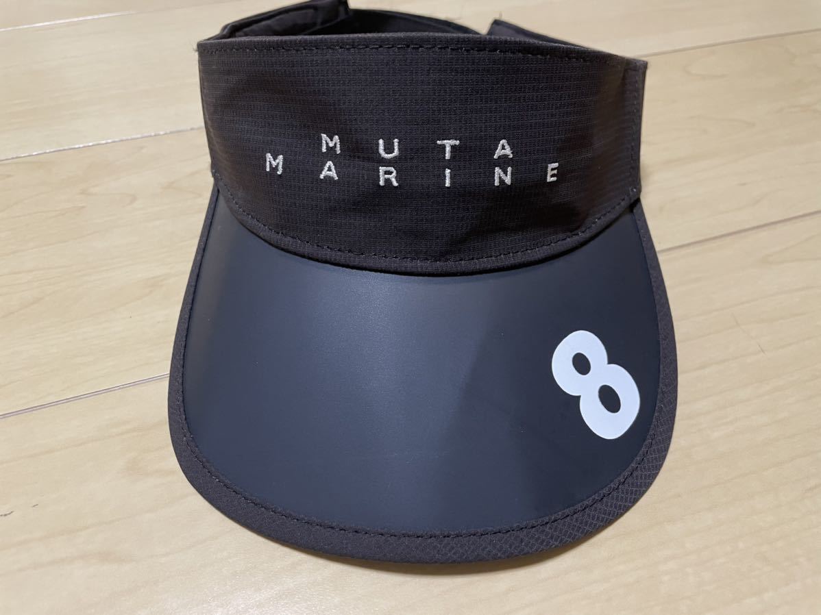 ムータマリン UVカット サンバイザー ゴルフ muta アウトドア レジャー