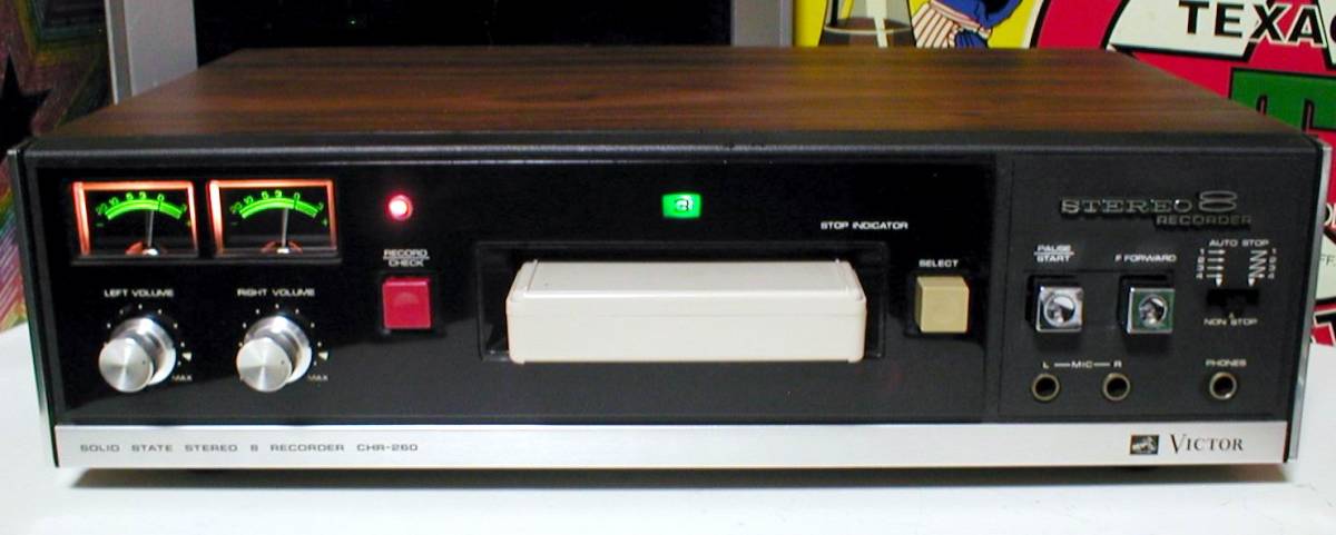 Victor 日本ビクター CASSETTE & 8TRACK KARAOKE 8トラ カセットテープ カラオケ K-55 昭和レトロ Victor 日本ビクター CASSETTE & 8TRACK KARAOKE 8トラ カセットテープ
