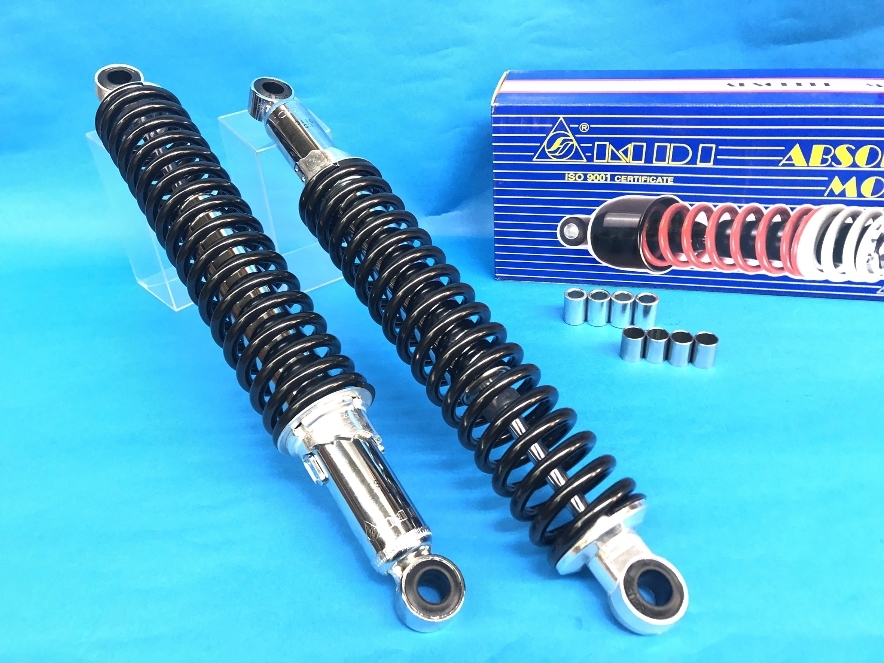 【新品，人気SALE】 新入荷 XL230 '02-'05 MDI スリム サスペンション シングル 365mm クローム/ブラック 06-71651-CB-XL230(リア)｜売買されたオークション情報、yahooの商品情報をアーカイブ公開 - オークファン ホンダ用
