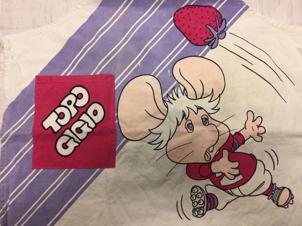 80s 古着 Topo Gigio トッポジージョ イタリア生まれキャラクター アニメ 国産レトロ プリントエプロン レディース 日本製 白 エプロン 売買されたオークション情報 Yahooの商品情報をアーカイブ公開 オークファン Aucfan Com