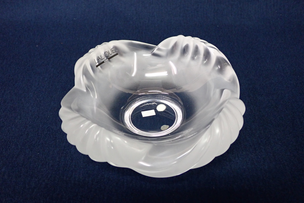 ☆030172 LALIQUE/ラリック 小鉢 鉢 灰皿 ☆(工芸ガラス)｜売買された