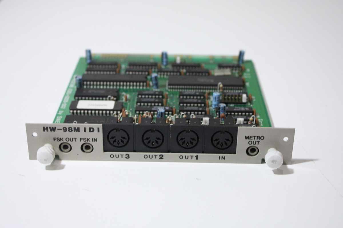 Roland MIDIインターフェース MPU-PC98 動作未確認 Roland MPU-PC98Ⅱ Cバス用 MIDI インターフェースボード