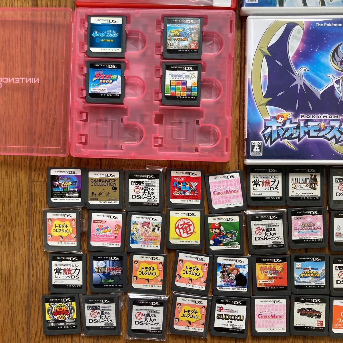ニンテンドーDS.3DS中古ゲームソフト大量140本まとめてセット ポケモン 