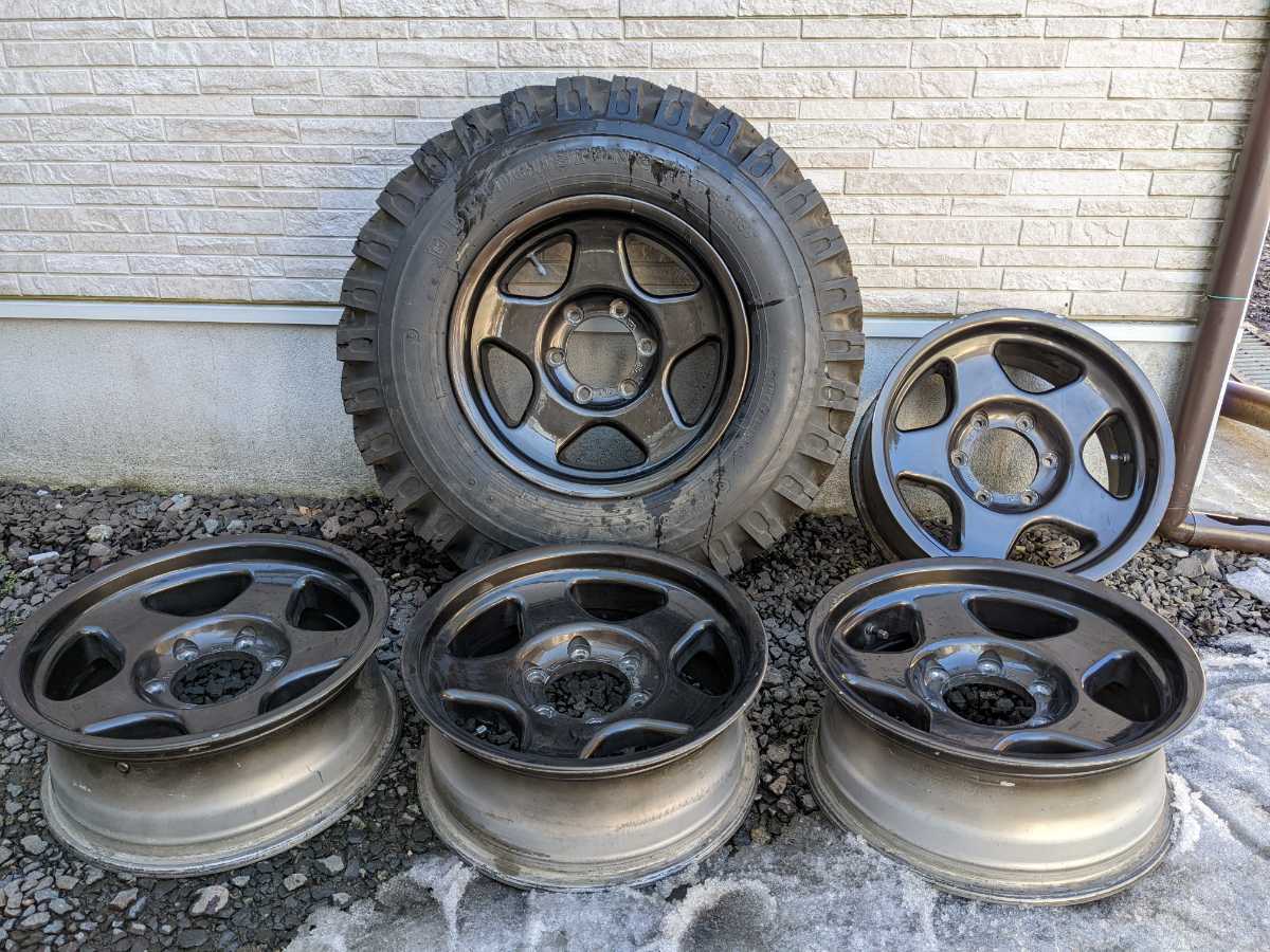 4×4Engineering BRADLEY V 16×6.5J-5 PCD139.7-6穴 ブラッドレーV 