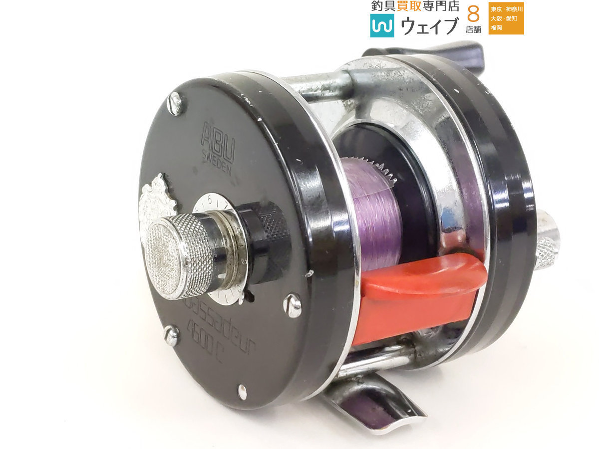 ABU アブガルシア アンバサダー 4600C 赤ベロ ＃91-1 91-92(アブ
