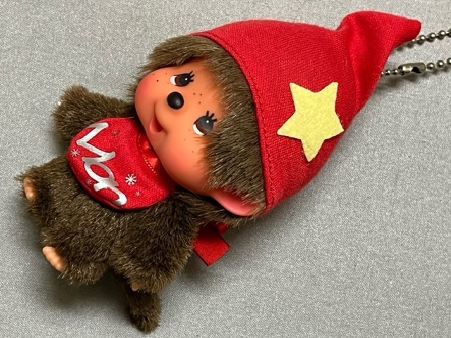 希少！40周年記念 MONCHHICHI☆森の小人モンチッチ 顔でか SS