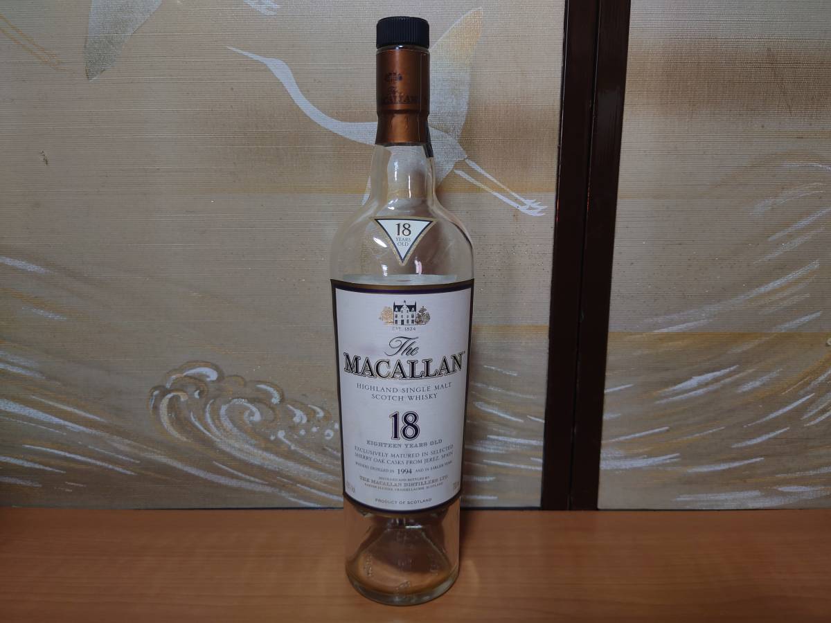 18年 - MACALLAN Yahoo!オークション 1円～The ザ・マッカラン