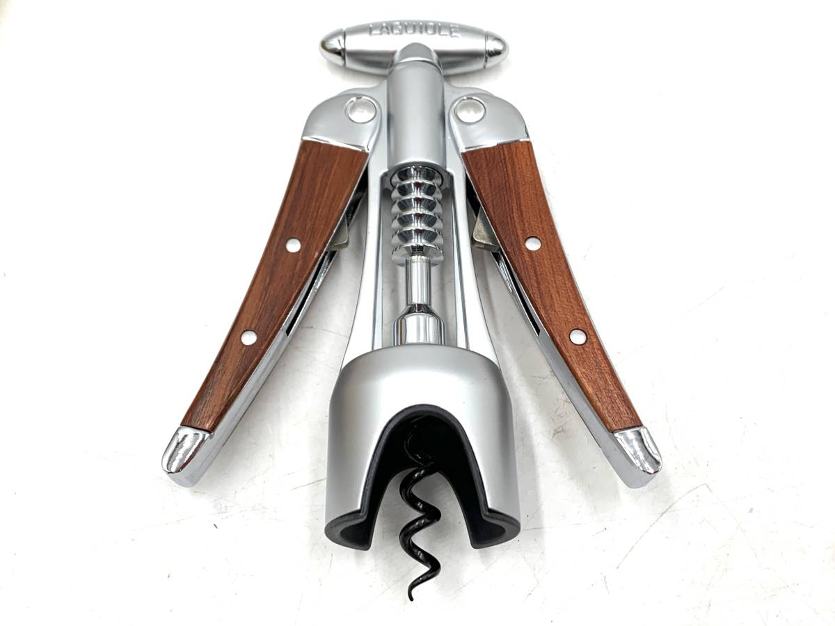 【新品未使用】Laguiole ラギオール 電動ワインオープナー栓抜き 未使用】 LAGUIOLE/ラギオール ワインオープナー コルク抜き (ワイン