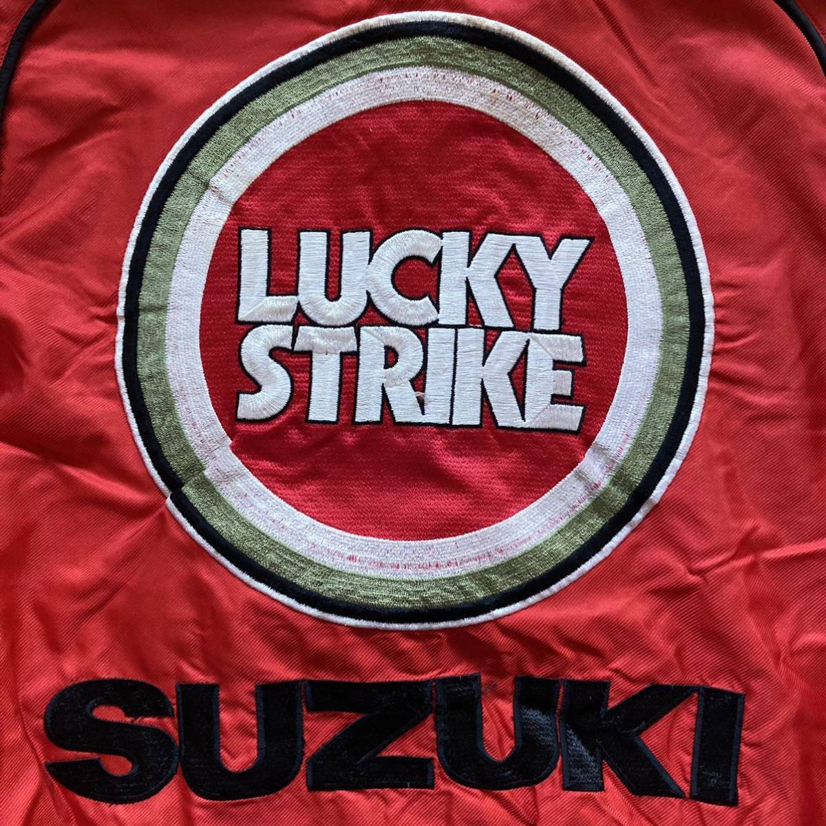 当時物 TEAM SUZUKI チームスズキ LUCKY STRIKE ラッキーストライク