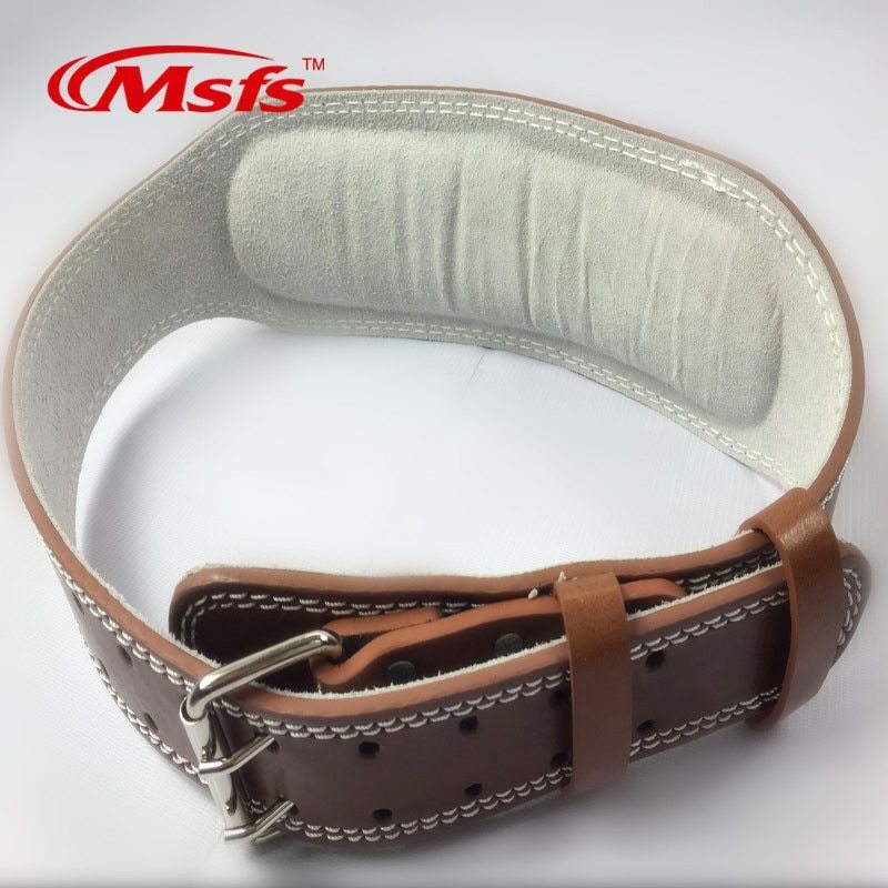 送料無料 新品 パワートレーニング サポートベルト 革重量挙げ ジム フィットネス ダンベル バーベル リフティングバック 
