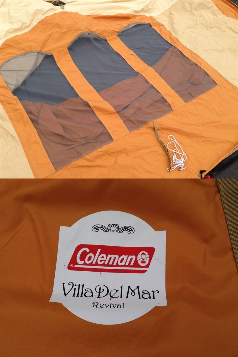 徳山)Coleman コールマン テント ビラデルマーリバイバルVILLA DEL MAR