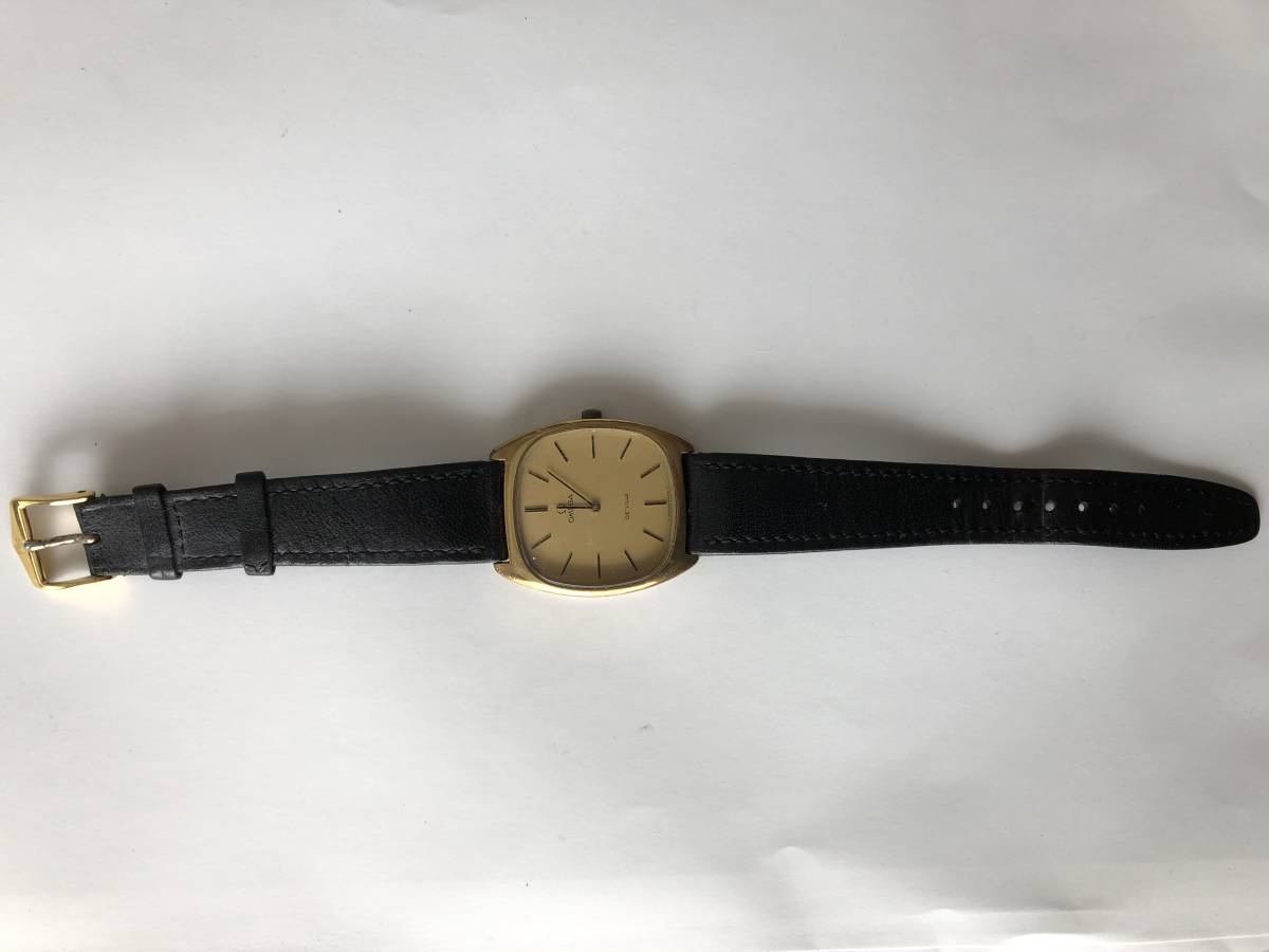 OMEGA オメガ 腕時計 De Ville デヴィル クォーツ 750 K18 ゴールド