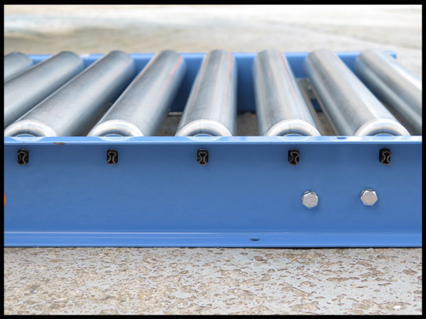 ○○D7) okura/オークラ輸送機 約1000mm ローラーコンベア ストレート  