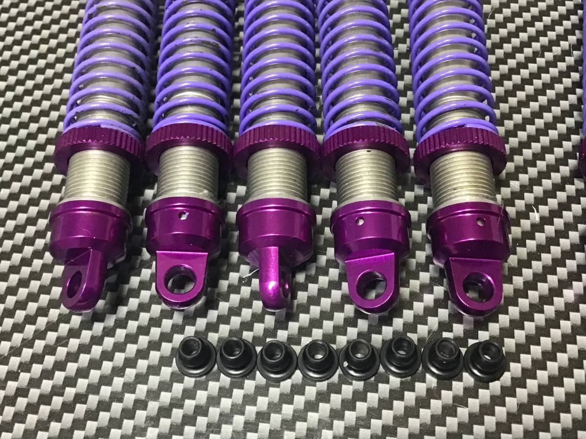 HPI SAVAGE サベージ パープル アルミパーツ 中古品