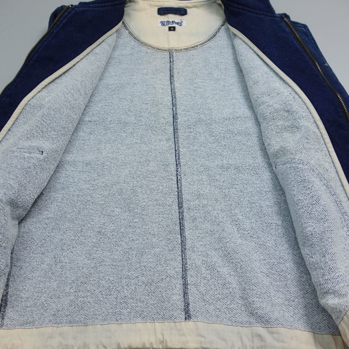 1円 BLUE PORT ブルーポート USN U.S.NAVY インディゴ染めコットン 