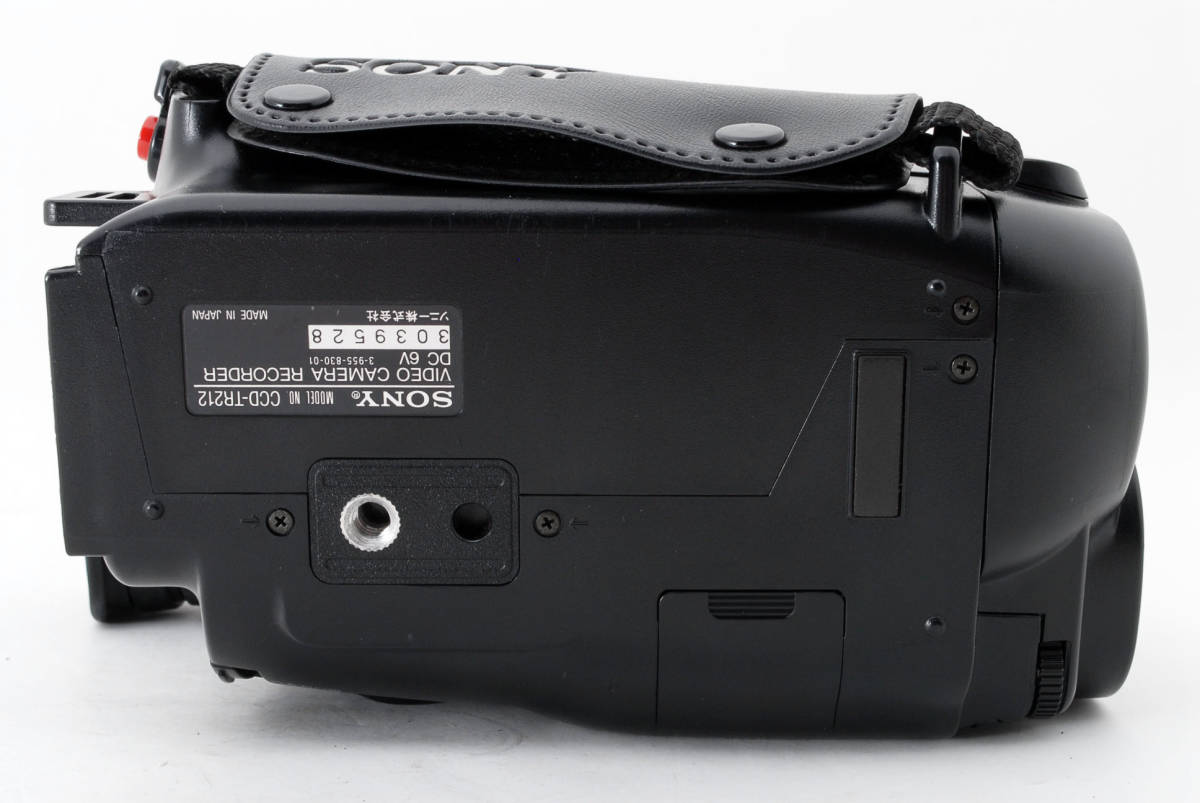 SONY CCD-TR212 8ミリビデオカメラ テープ再生 撮影OK！ ダビングに