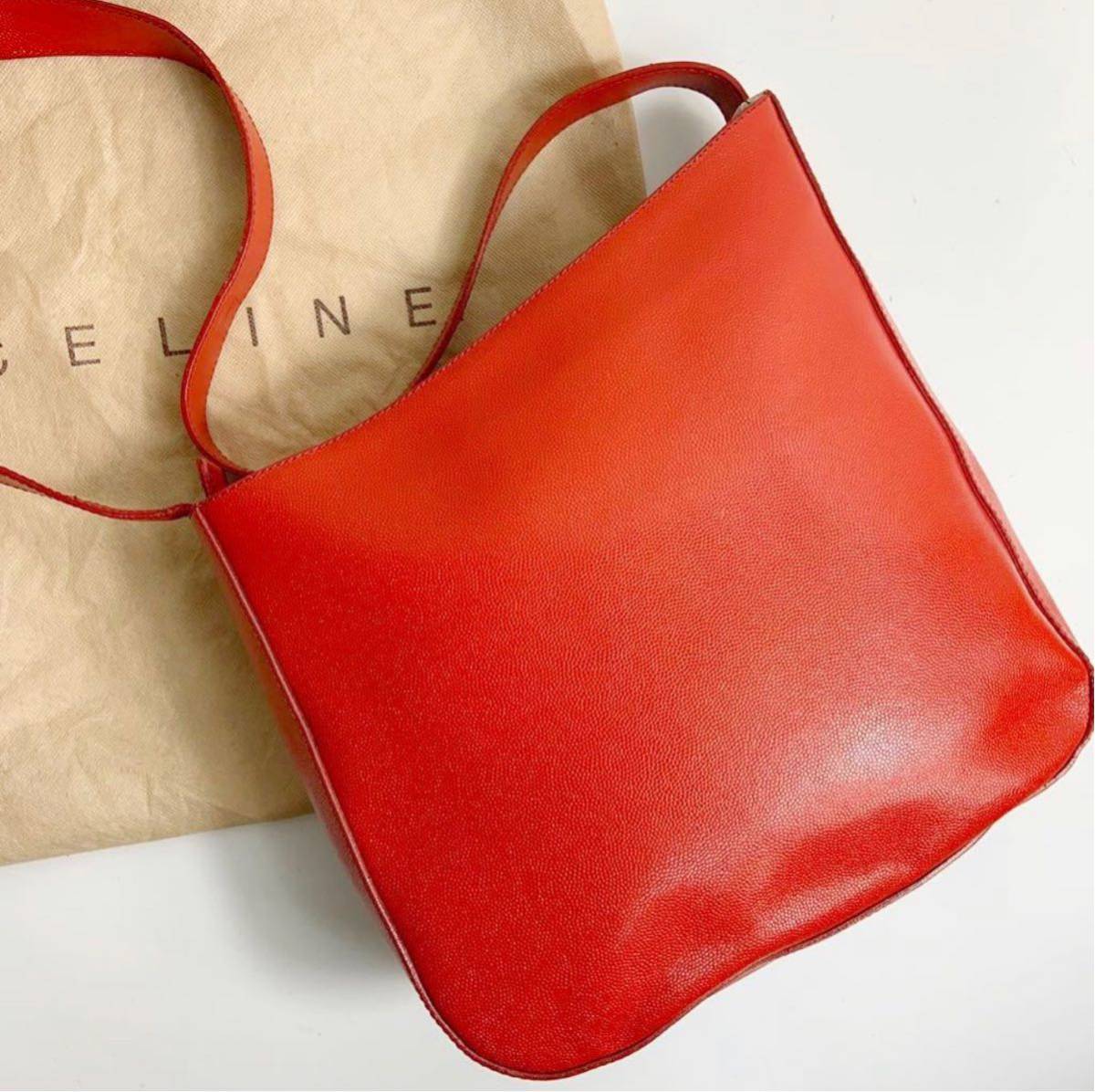 1円 【極希少 未使用級】 廃盤 CELINE セリーヌ ショルダーバッグ ワン  