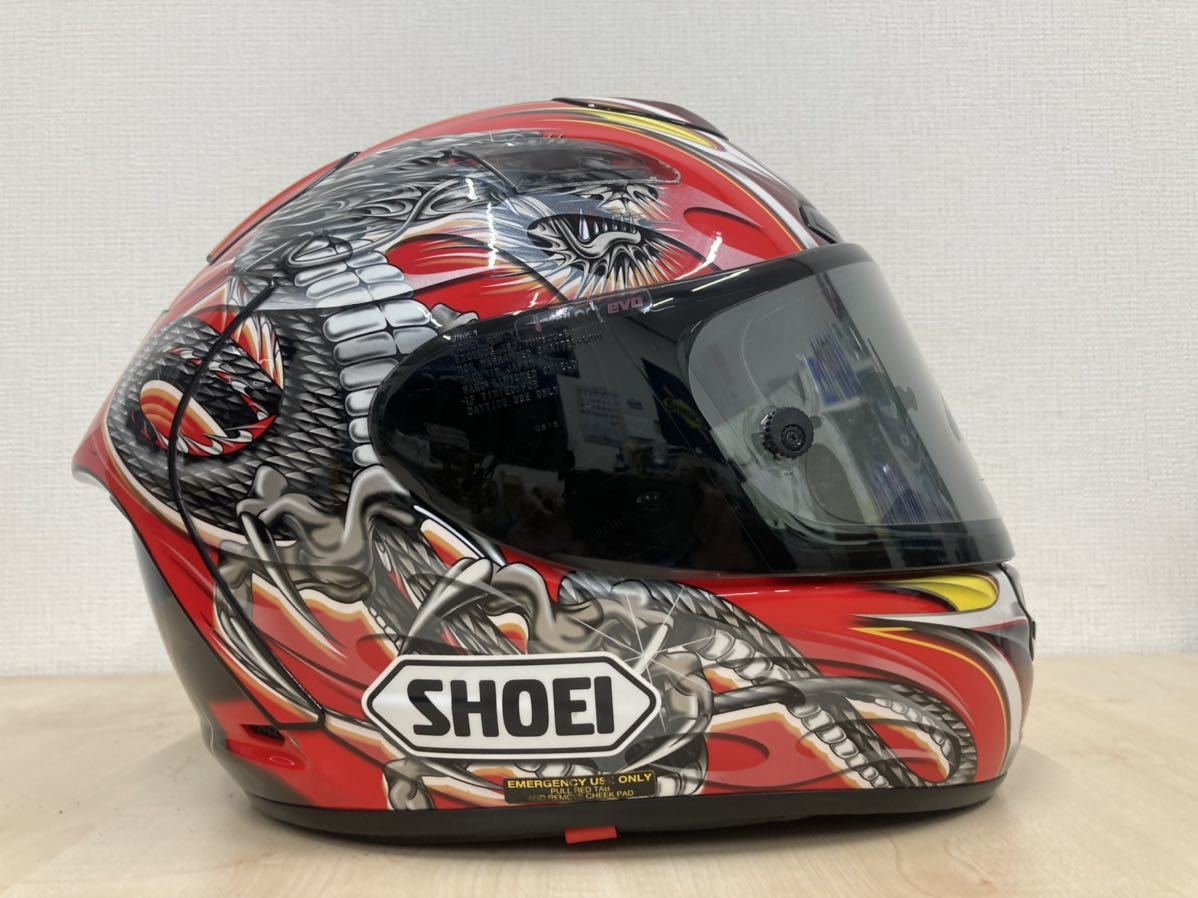 中古】SHOEI X12 KIYONARI フルフェイスヘルメット サイズS 当時物 X