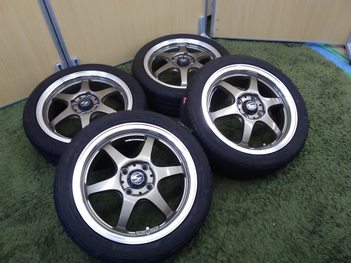 品質保証，正規保証 15インチ ＆ TOYO 165/50R15 15インチ 5.0J インセット45 4穴 PCD100 先代コペン など 群馬 伊勢崎 宮子(ラジアルタイヤ)｜売買されたオークション情報、yahooの商品情報をアーカイブ公開 - オークファ 4穴