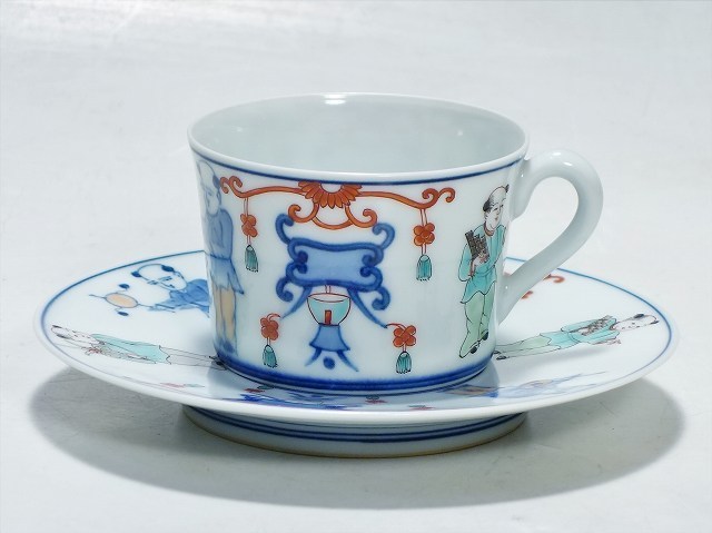 今右衛門カップ&ソ−サ1客